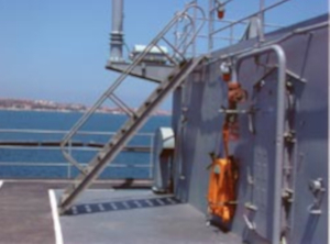 Ship incline ladder image